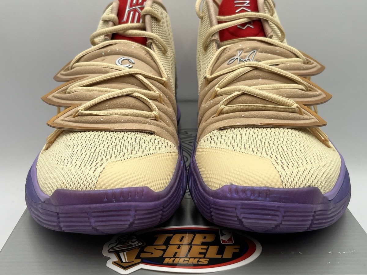 kyrie purple and yellow