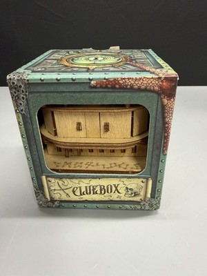 IDventure ClueBox Davy Jones Locker Escape Room Game 3D Wood Puzzle Box Clue Box