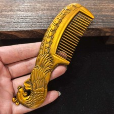 Brass Phoenix Comb Collectible Vintage Hair Accessory