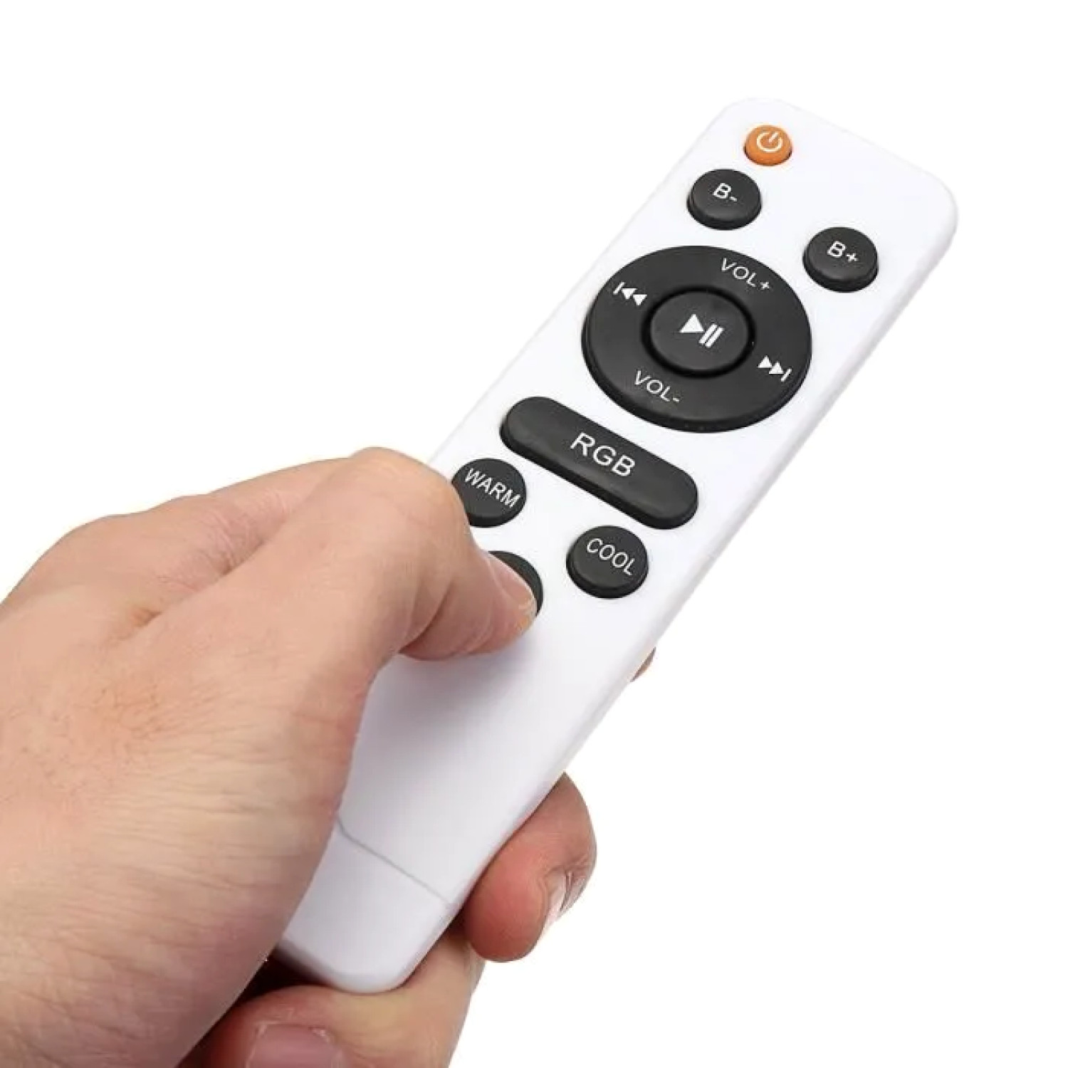 Plafonnier LED 60W RVB Bluetooth musique plafonnier dimmable télécommande blanc - 2
