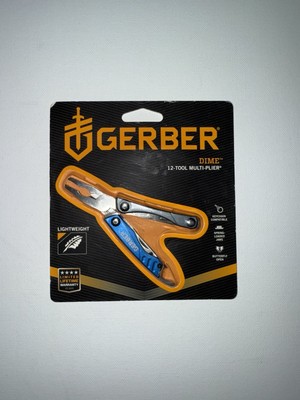 GERBER DIME 12-TOOL MULTI-PLIER MULTI TOOL 31-001134 KNIFE FAST SHIP 936-8572