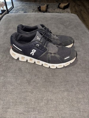 Swiss Engineering On Cloud 5 Sneaker Womens Shoes US Size 8.5 Black