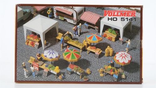 Vollmer H0 5141 mercado semanal | Condition: Gebraucht
