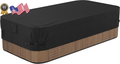 iBirdie Outdoor Waterproof Hot Tub Swim SPA Cover 182 x 97 inch fit 8 x 15 ft
