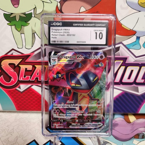 Dragapult VMAX graded CGC 10 for sale on eBay