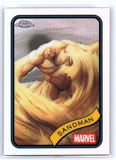 2025 Topps Chrome Marvel Sandman #91 Refractor