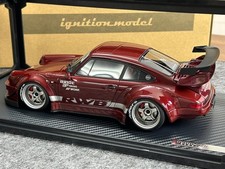 Model 1/18 RWB Porsche 930 Dark Red RAUH-Welt 911 Nakai Custom-IG3622