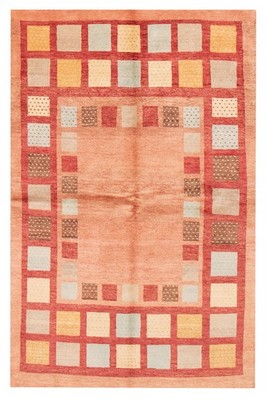 5'5'' x 8'5'' Hand Knotted Area Rug Traditional Oriental Wool Carpet