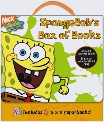 Spongebob's Box of Books (Spongebob Squ..., Ostrow, Kim