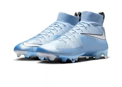 Nike Vapor Edge 360 Untouchable Aluminum Blue Football Cleats