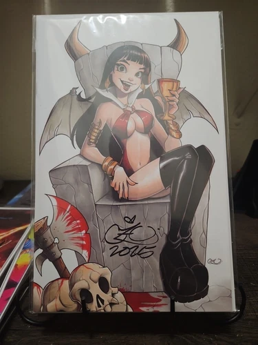 Vampirella #1 (2025) Afshari Comics Exclusive Chrissie Zullo Virgin
