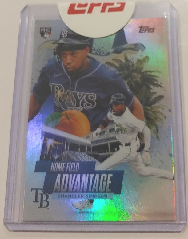 2025 Topps Update Chandler Simpson Home Field Advantage RC  #HA-50