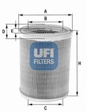 UFI (30.078.01) Luftfilter für RENAULT