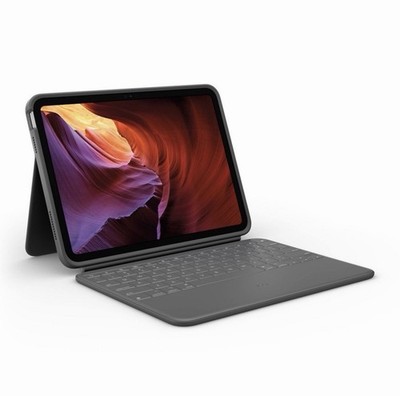 Logitech Rugged Folio for iPad 10th Gen and A16 ( Oxford Gray )