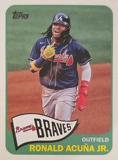 2021 Topps 1965 Topps Redux#T65-6 Ronald Acuña Jr.