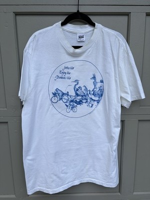 VTG 90s Join Us Enjoy Us Protect Us Animal Rights T shirt Protest Vegan 