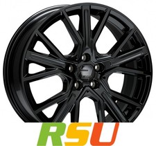 2DRV WH34 schwarz glänzend lackiert 8.5x19" ET45 LK5 112 ML 66.6 Alufelgen 1...