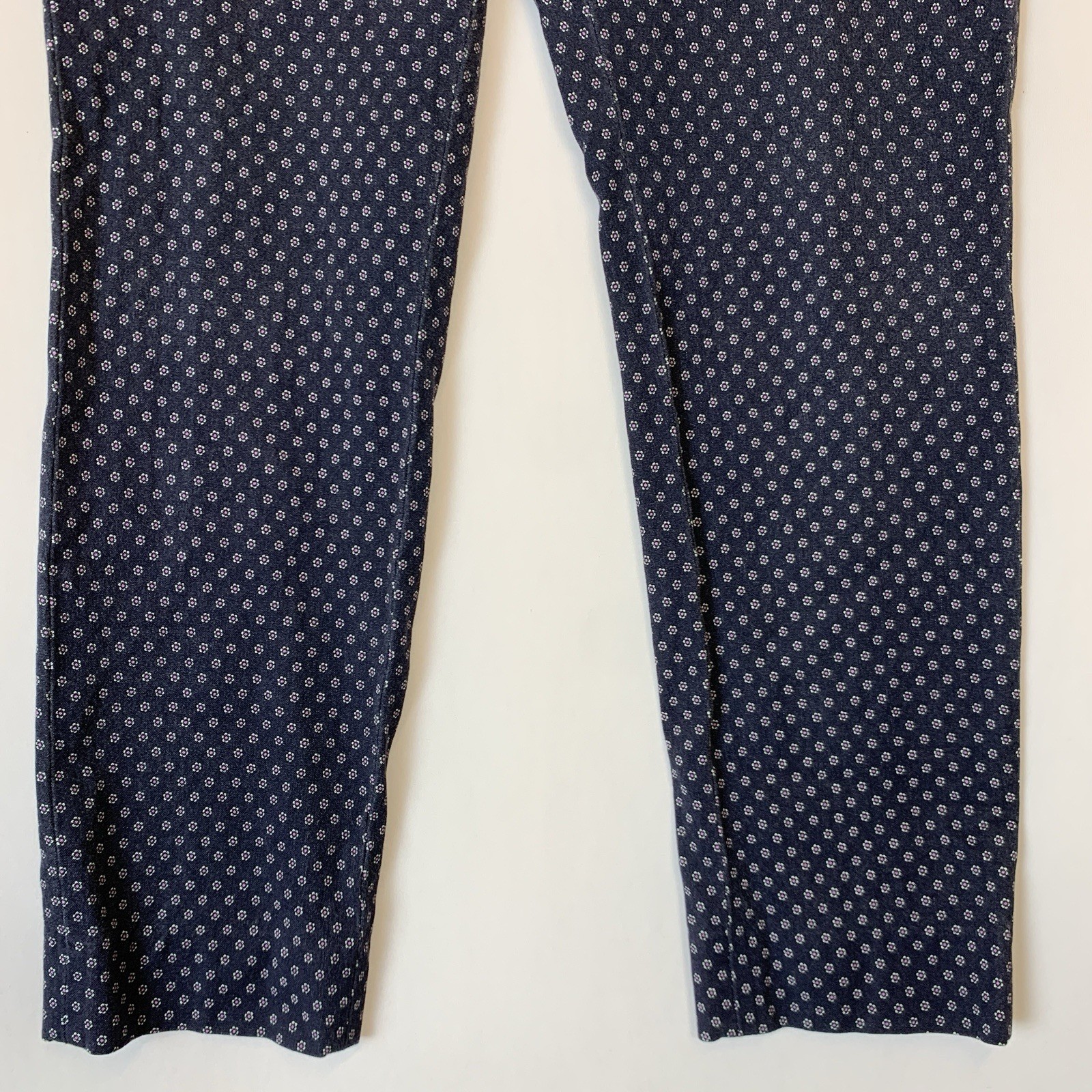 Banana Republic Dress Pants Womens 10 Blue Capri Sloan Fit Business thumbnail 10
