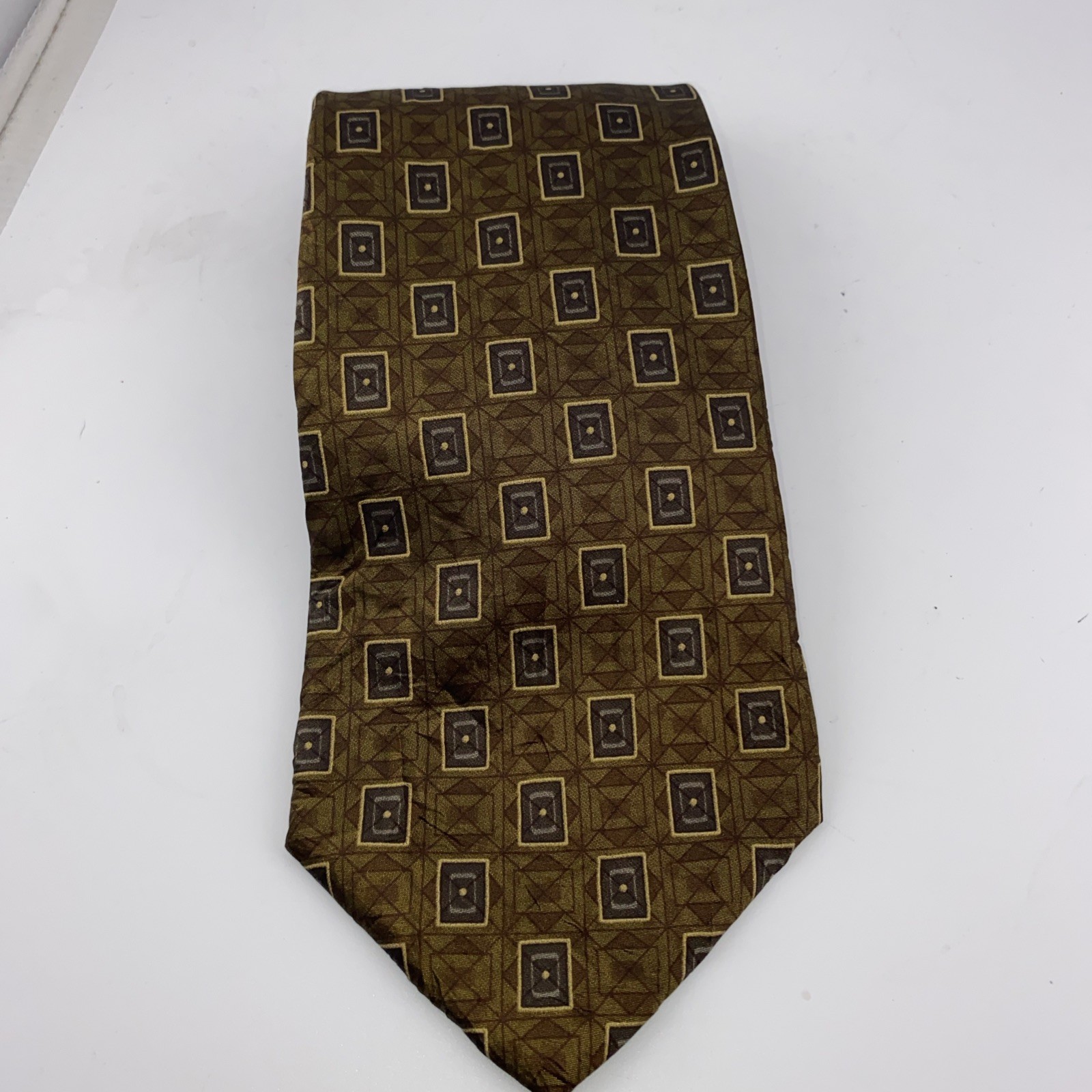 Robert Talbott Classic Golden Brown/Multicolored … - image 1