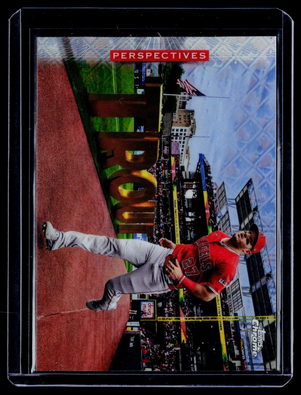2026 Topps Chrome Logofractor Edition #P-5 Mike Trout Perspectives