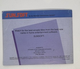 Batman - Juego Nintendo NES Aut&eacute;ntico Cartucho y Folleto