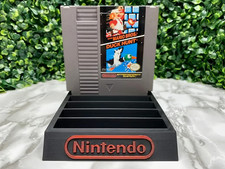 Nintendo NES 9 Cartridge Display Stand Holder...