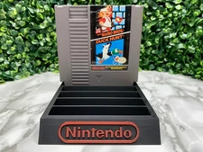 Nintendo NES 9 Cartridge Display Stand Holder 3D Printed