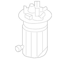 Genuine Mercedes-Benz Electric Fuel Pump 166-...