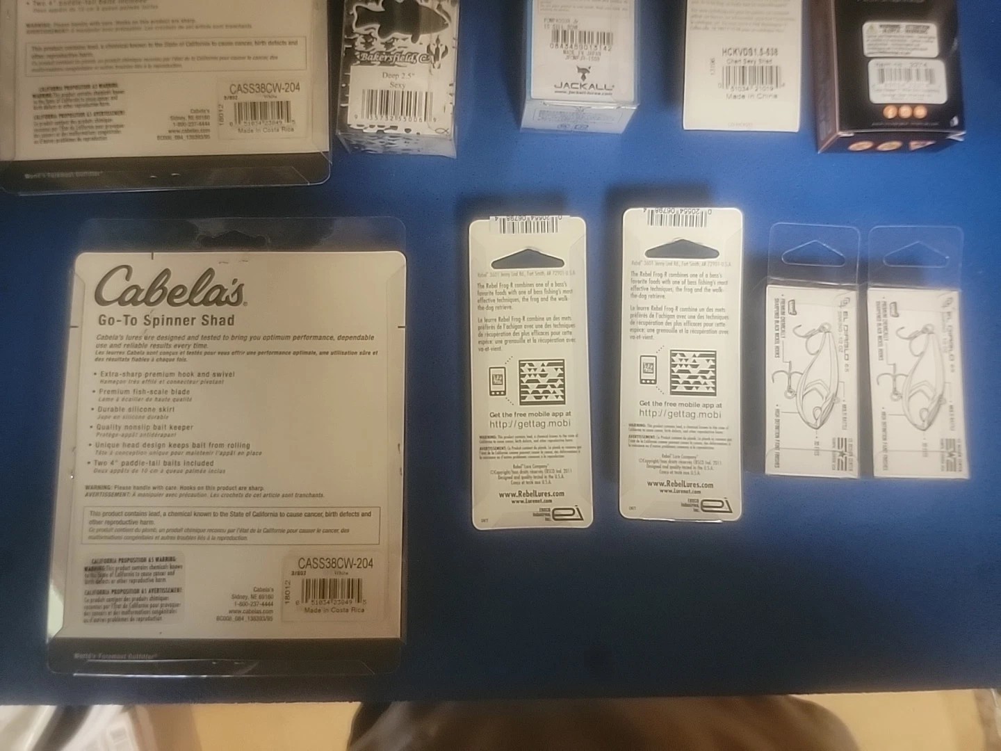 New Fishing Lure Lot, Rebel,13 Fishing,savage, Strike King, Cabelas, And More - Image 6