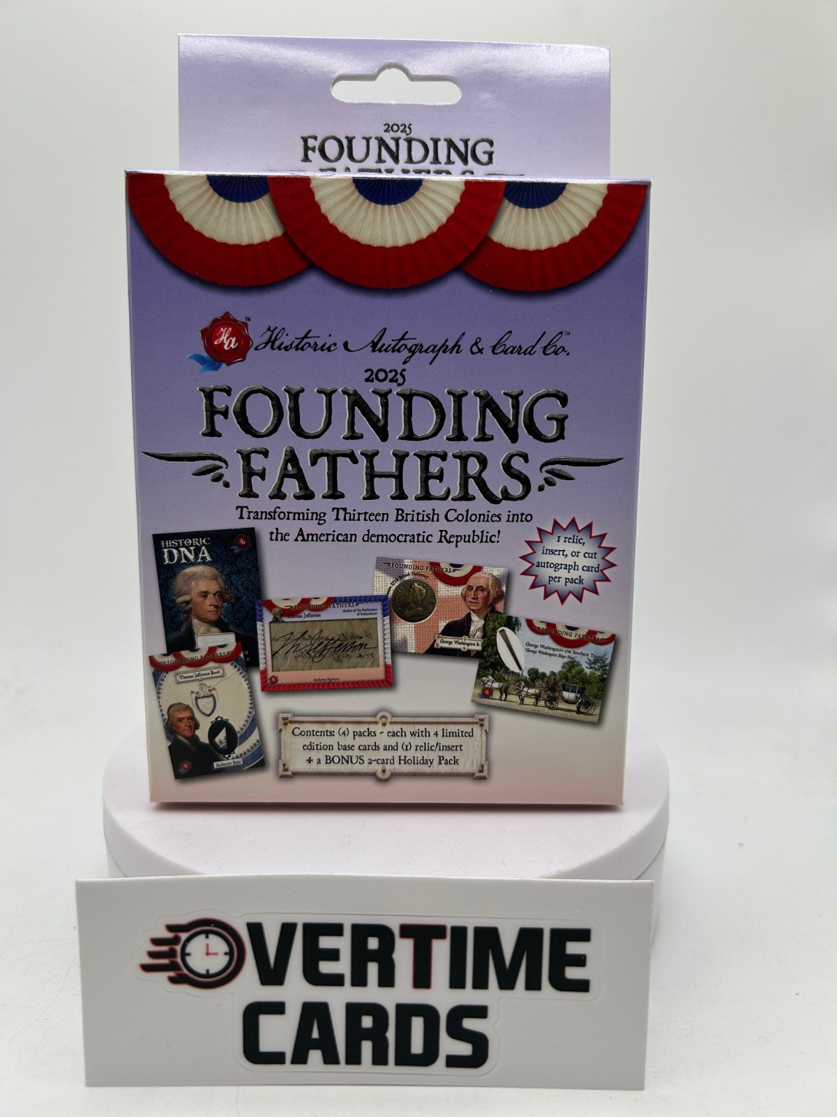 2025 Historic Autographs Founding Fathers Sealed Collectors Box