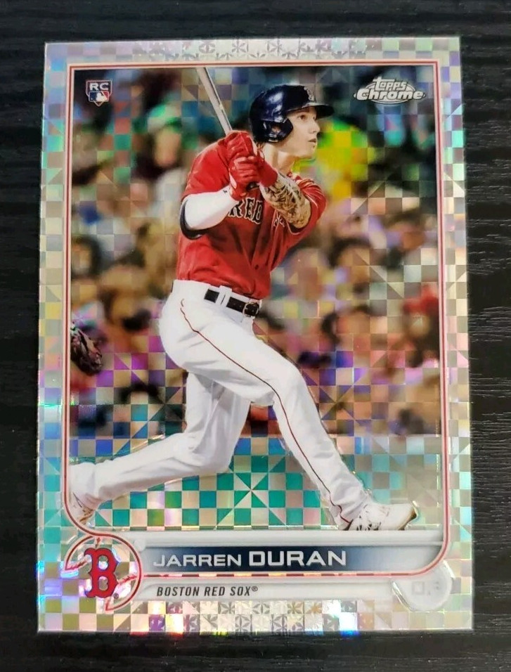 2022 Topps Chrome XFractor #113 Jarren Duran