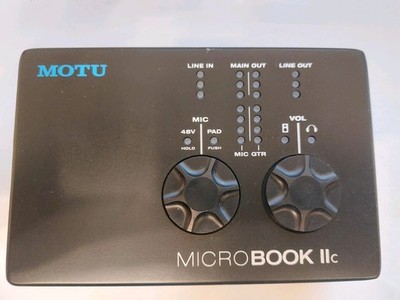 MOTU MicroBook IIc Audio Interface Mixer