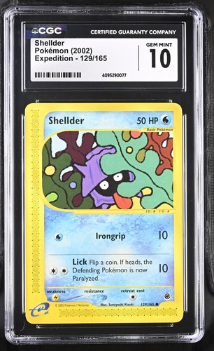 Shellder graded CGC 10 for sale on eBay