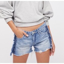 NEW - BLANK NYC HIKER SHORT Distressed Cut Off Boho Jean Shorts Sz 26