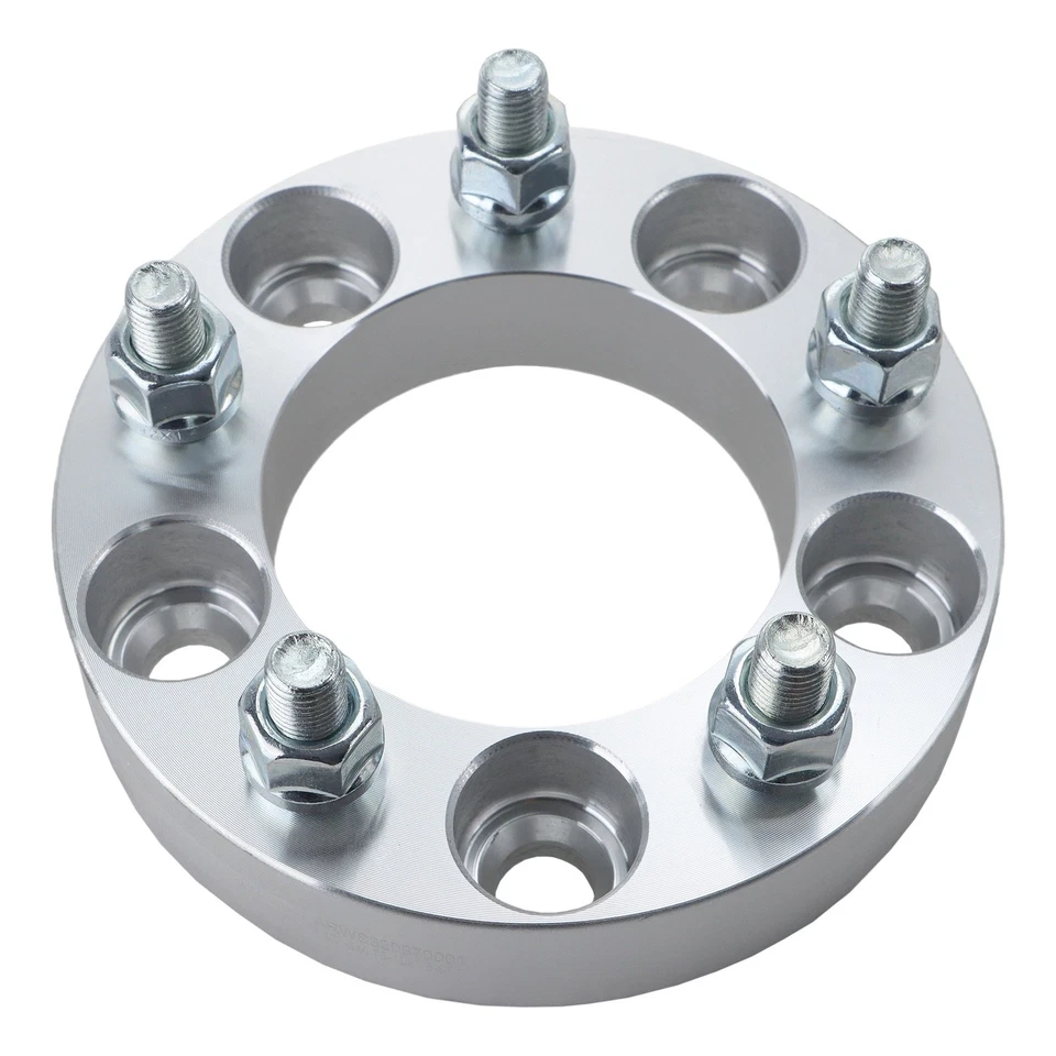 2pcs 1.25" 5x4.75 M12x1.5 Wheel Spacers Adapters for Chevy Camaro Corvette Foto 4 de 4