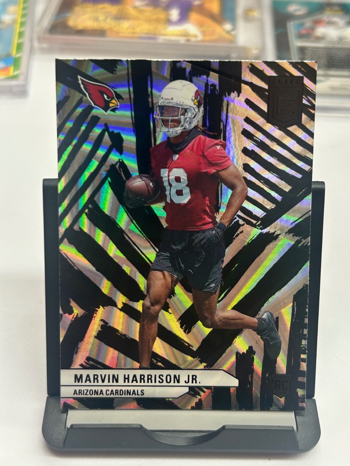 2024 Panini Elite Marvin Harrison Jr ROOKIE RC Razzle Dazzle CASE HIT Cardinals