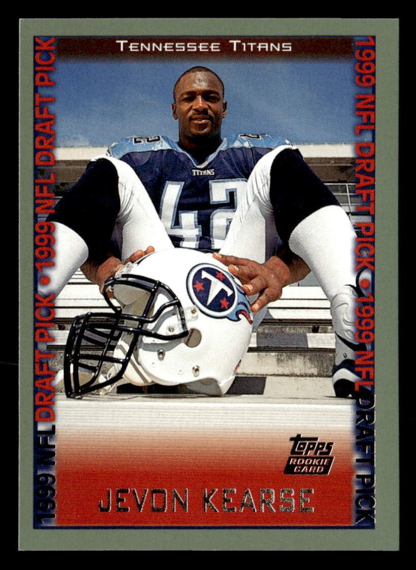 Jevon Kearse 1999 Topps Rookie Card #337 Tennessee Titans
