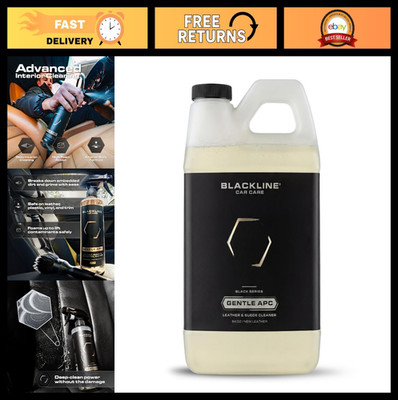 Gentle APC Interior Cleaner & Protectant - Streak-Free, Safe for Cars & Leather,