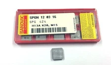 SPG 424 H13A Sandvik Coromant (Pack of 10) SPGN 120316