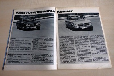 MOT 11/1971 Alfa Romeo Giulia 1300 S mit 87PS besser als...?