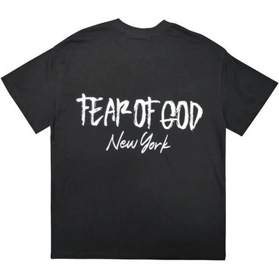 Fear of God New York Essentials Short Sleeve T-Shirt Tee Black (S