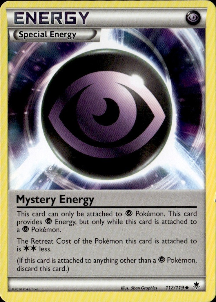 Mystery Energy  Uncommon PHF XY - Phantom Forces 112/119 LP