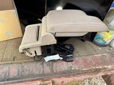 1999-2006 Bmw E46 Center Console Armrest Beige Tan W Bracket 325i 330i M3 Oem