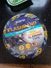 100MM X 10M BOSTIK,EVOSTIK SELF ADHESIVE FLASHING TAPE,FLASH BAND 