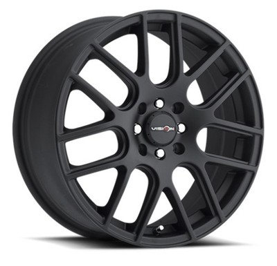 14'' Vision 426 Cross Matte Black 14x5.5 Wheel 4x100 38mm Rim