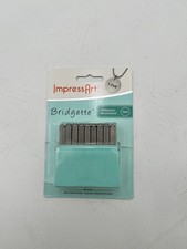 ImpressArt Bridgette Uppercase Metal Stamps 3mm Alphabet Set 27 Pc