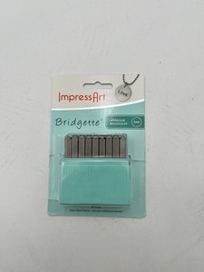 ImpressArt Bridgette Uppercase Metal Stamps 3mm Alphabet Set 27 Pc