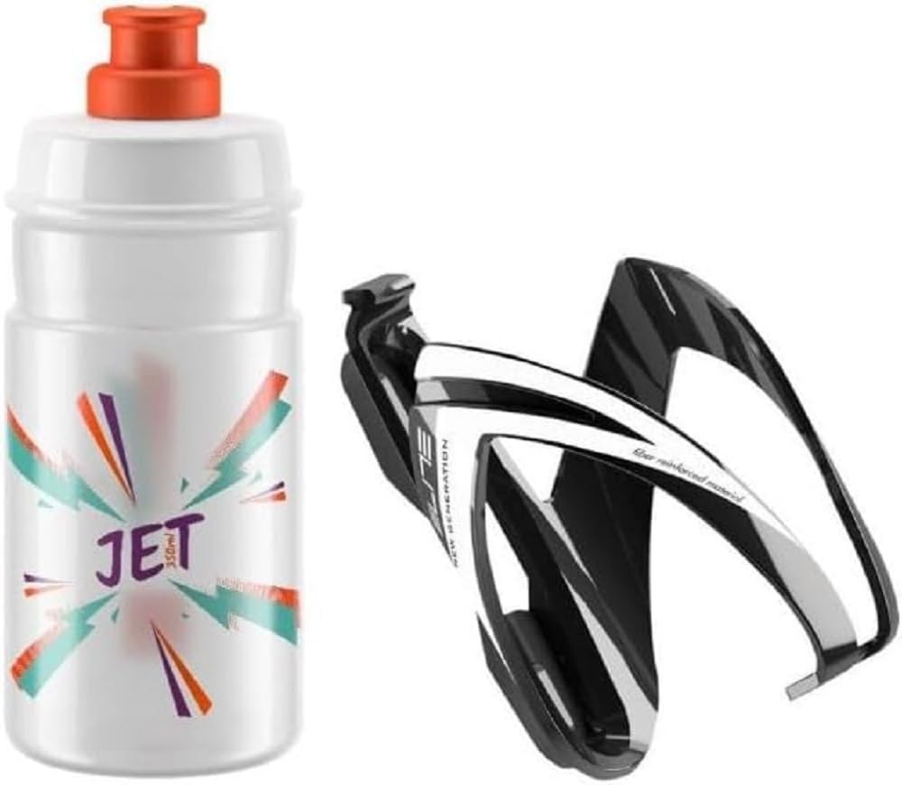 Elite Ceo Jet youth bottle kit includes cage and 66 mm 350 ml bottle orange 3790₽