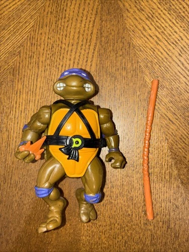 Vintage - 1988 - Donatello - TMNT - Teenage Mutant Ninja Turtles Figure Playmate