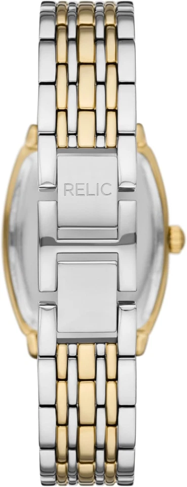 Reloj para mujer Relic by Fossil Eliza de tres manecillas de metal dos tonos ZR34659 Foto 3 de 4
